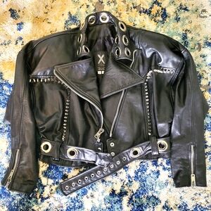 Vintage X by Ethnix Leather Jacket